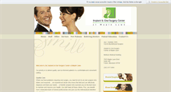 Desktop Screenshot of implantandoralsurgerycenter.com